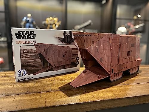 STAR WARS - The Mandalorian Sandcrawler (187Pc) 3D Jigsaw Puzzle - Jig image 4