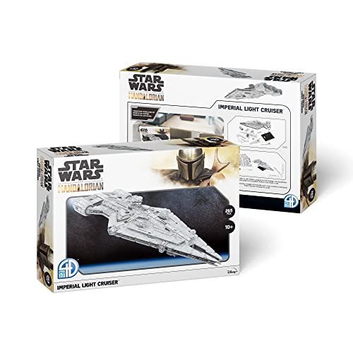 STAR WARS - The Mandalorian Imperial Light Cruiser (265Pc) 3D Jigsaw P image 3