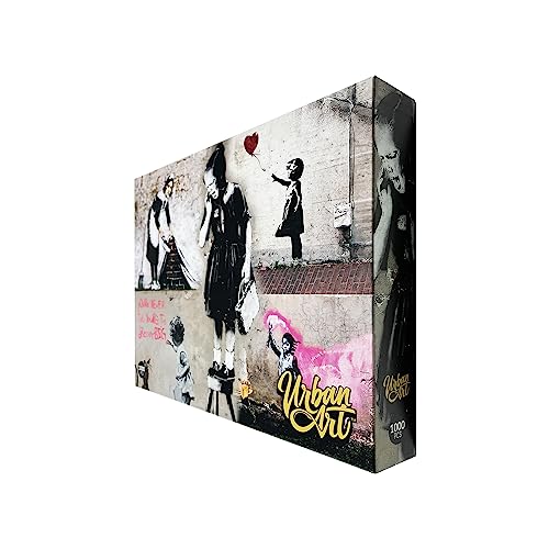 BANKSY - Girl On A Stool (1000Pc) Puzzle - Jigsaw Puzzle image 5