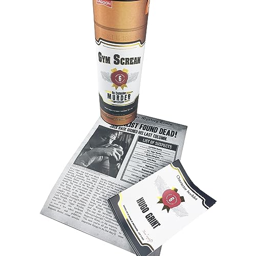 Gym Scream Murder Mystery Tube - Non-book item image 3