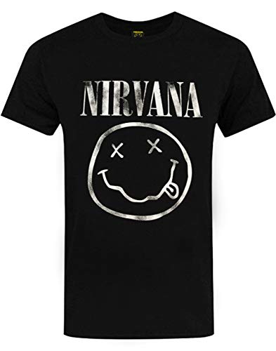 Nirvana - Happy Face Dist - Video Game Merchandise - Clothing Small image 1