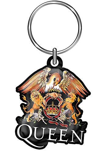 Queen - Keychain: Gold Crest (Enamel In-fill) - keyrings - One Size image 2