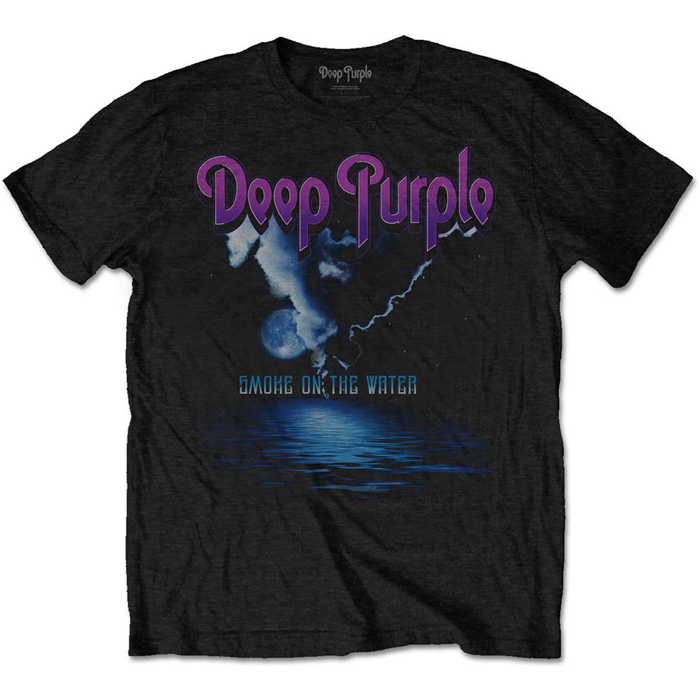 Deep Purple - tshirt - Unisex - Short Sleeves - Medium
