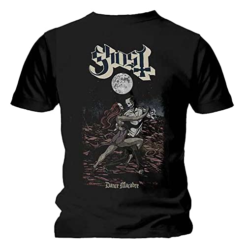 Ghost - tshirt - Unisex - Short Sleeves - Dance Macabre Cover - Small image 3