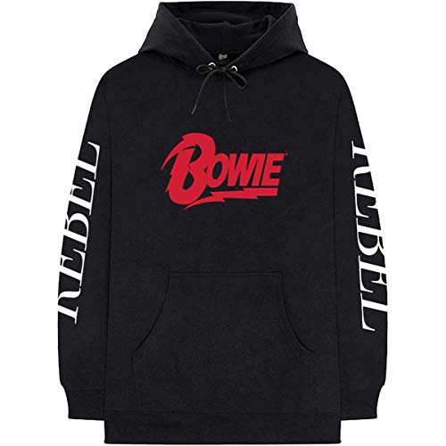 David Bowie - hoodies - Unisex - Long Sleeves - Rebel Rebel - Small image 2