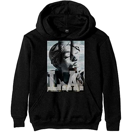 Tupac - hoodies - Unisex - Long Sleeves - Medium image 2