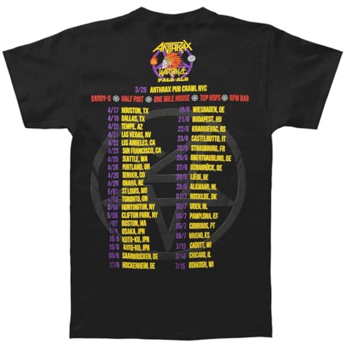 Anthrax - tshirt - Unisex - Short Sleeves - Small image 3