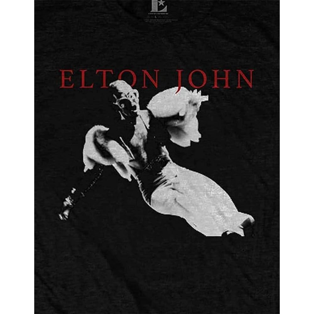 Elton John - tshirt - Unisex - Short Sleeves - Large image 4