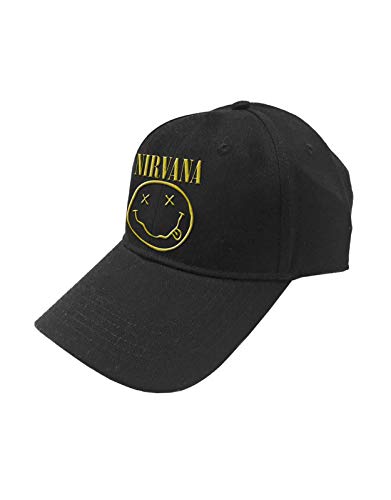 Nirvana - Hats - Unisex - Logo & Happy Face image 2