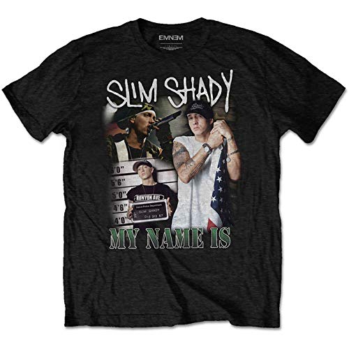 Eminem - tshirt - Unisex - Short Sleeves - Medium image 2