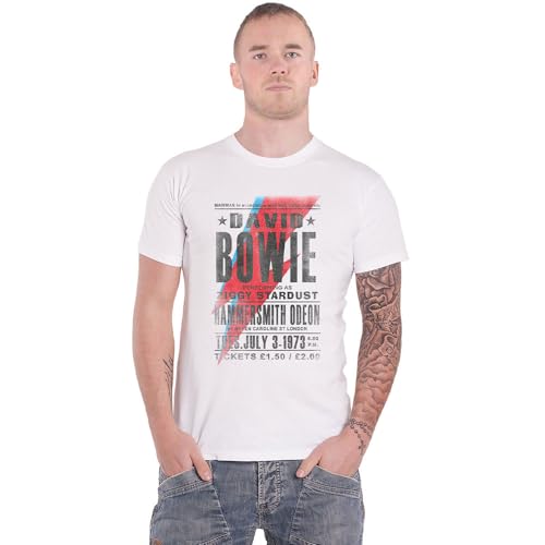 David Bowie - tshirt - Unisex - Short Sleeves - Small image 2