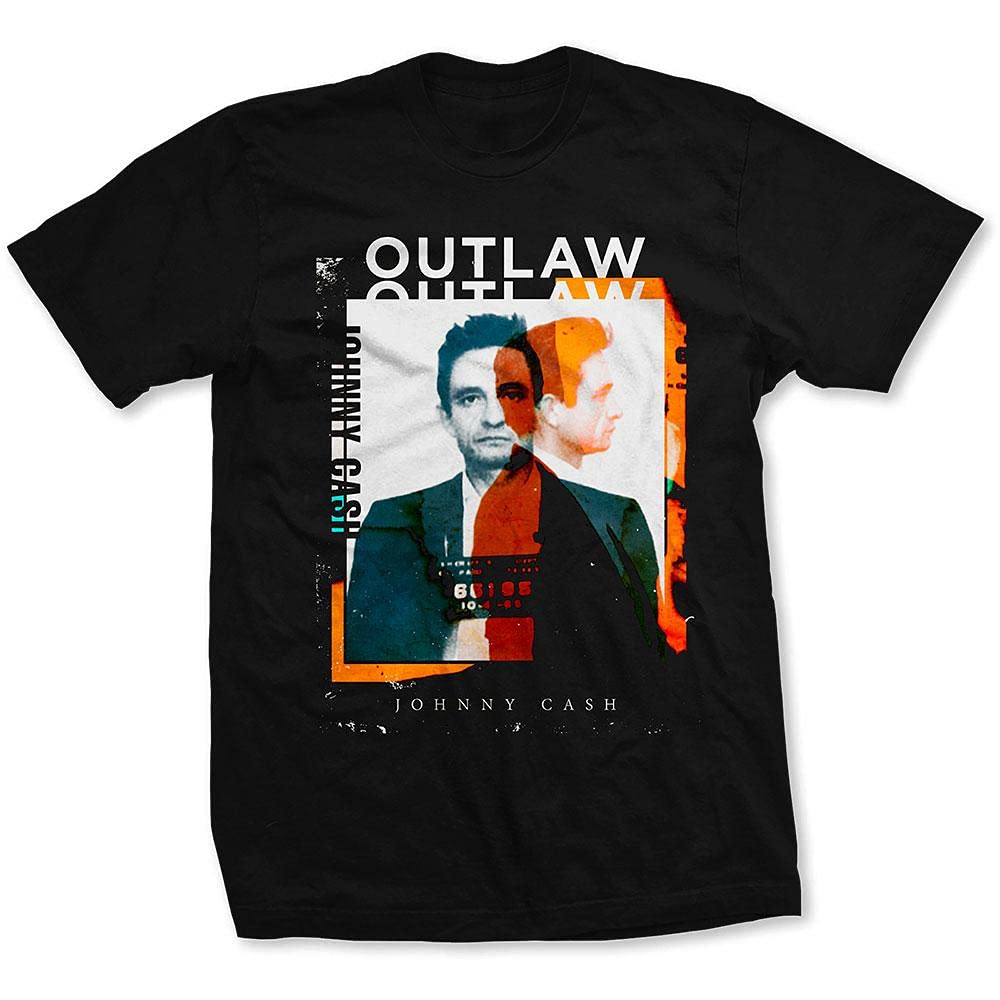 Johnny Cash - tshirt - Unisex - Short Sleeves - Outlaw Photo - X-Large image 2
