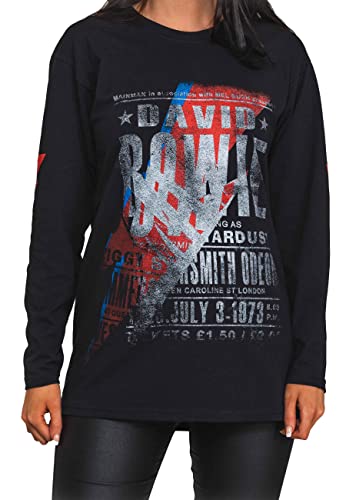 David Bowie - tshirt - Unisex - Long Sleeves - Hammersmith Ode - Large image 2
