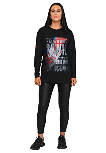 David Bowie - tshirt - Unisex - Long Sleeves - Hammersmith O - X-Large image 2