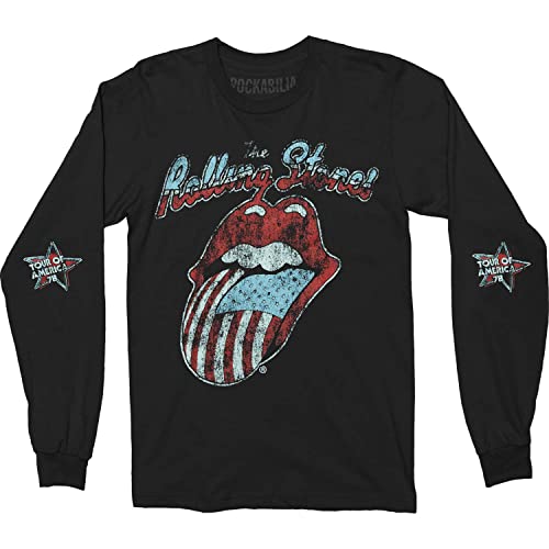 Rolling Stones - tshirt - Unisex - Long Sleeves - Medium image 2