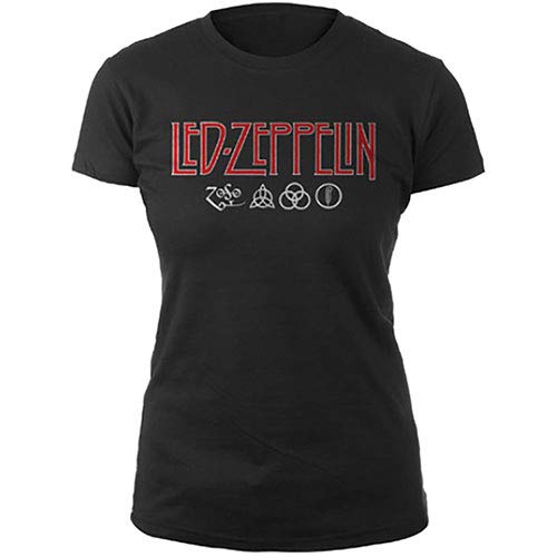 LED ZEPPELIN - Clothing - Ladies - Short Sleeves - PHM - Small image 2
