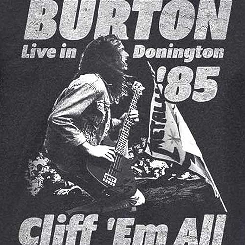 Cliff Burton - tshirt - Unisex - Short Sleeves - Small image 4
