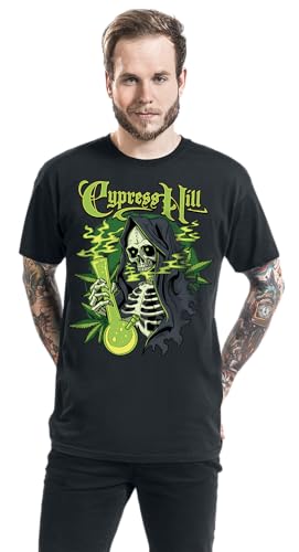Cypress Hill - tshirt - Unisex - Short Sleeves - Skull Bong - Medium image 4