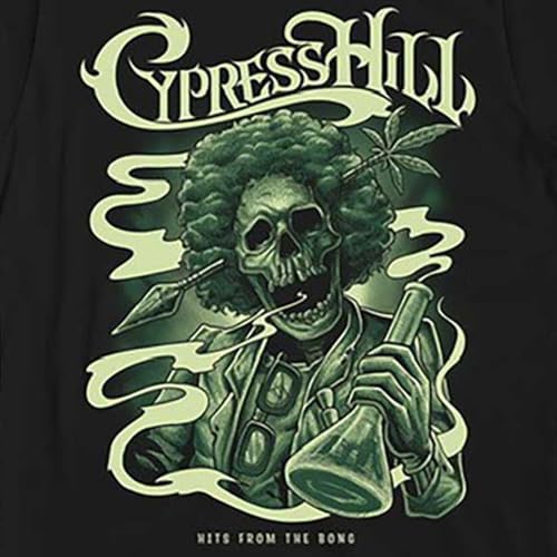 Cypress Hill - tshirt - Unisex - Short Sleeves - Skull Bong - Large image 2