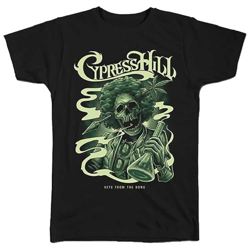 Cypress Hill - tshirt - Unisex - Short Sleeves - Skull Bong - Large image 3
