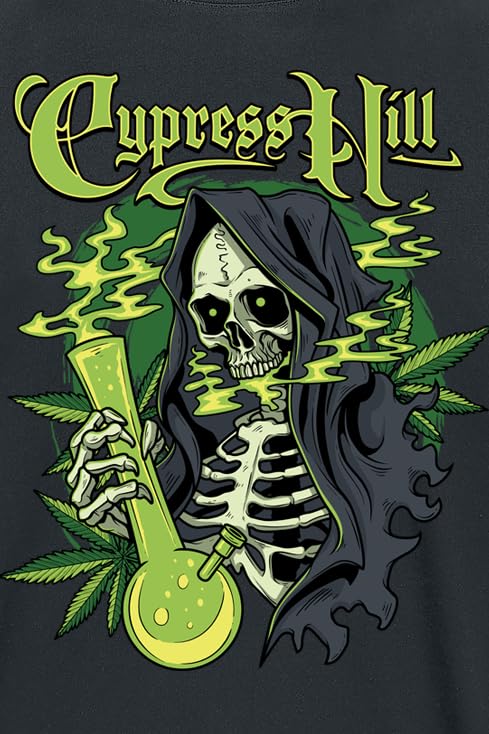 Cypress Hill - tshirt - Unisex - Short Sleeves - Skull Bong - X-Large image 3