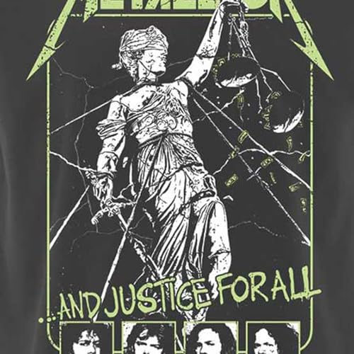 Metallica - tshirt - Unisex - Short Sleeves - Justice Faces - XX-Large image 2