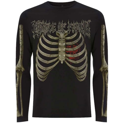 Cradle Of Filth - tshirt - Unisex - Long Sleeves - Skeleton - X-Large image 4
