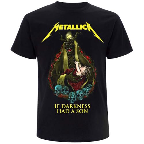Metallica - tshirt - Unisex - Short Sleeves - If Darkness Had  - Large image 3