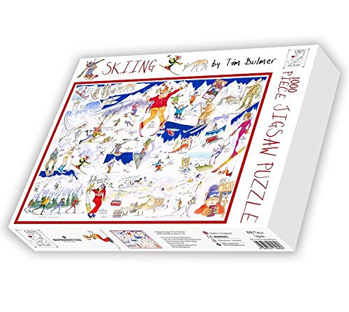 Tim Bulmer's Skiing Jigsaw 1000 Piece Puzzle - Non-book item image 2
