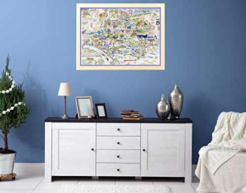 Map of Dorset Jigsaw 1000 Piece Puzzle - Non-book item image 3