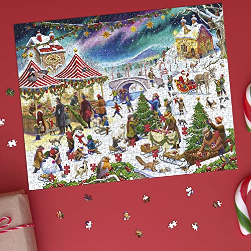 Christmas Village Fair 1000 Piece Puzzle - Non-book item image 3