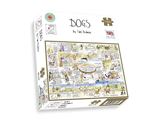 Tim Bulmer's Dogs Jigsaw 1000 Piece Puzzle - Non-book item image 1