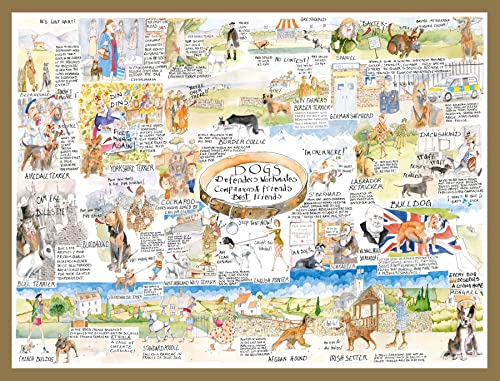 Tim Bulmer's Dogs Jigsaw 1000 Piece Puzzle - Non-book item image 2
