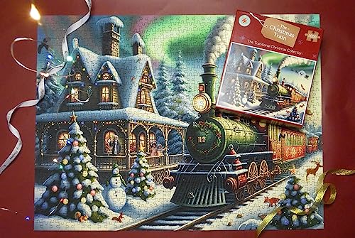 Christmas Train 1000 Piece Puzzle - Non-book item image 6