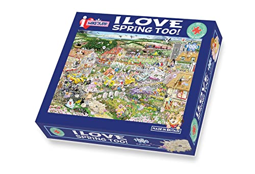 Mike Jupp's I Love Spring - 1000 Piece Puzzle - Non-book item image 1