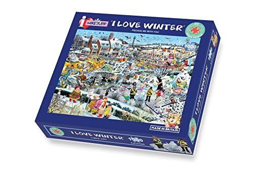 Mike Jupp's I Love Winter - 1000 Piece Puzzle - Non-book item image 1