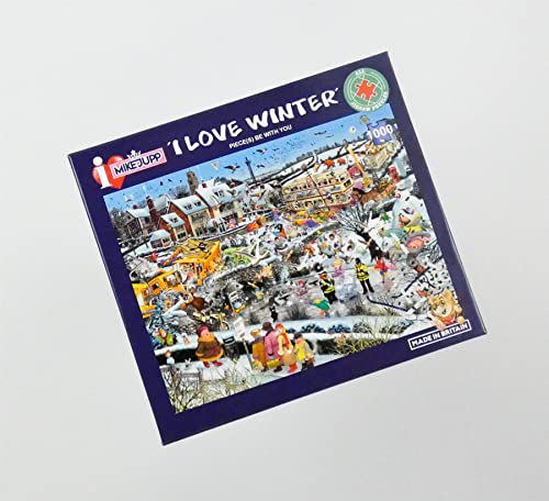 Mike Jupp's I Love Winter - 1000 Piece Puzzle - Non-book item image 5
