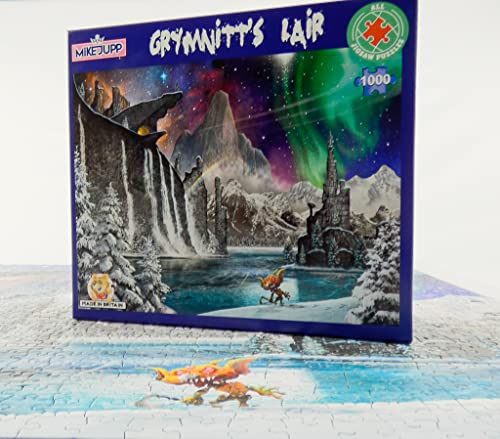 Mike Jupp's Grymnitt's Lair - 1000 Piece Jigsaw Puzzle - Non-b image 4