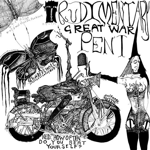 RUDIMENTARY PENI - GREAT WAR - Vinyl Record VL image 1