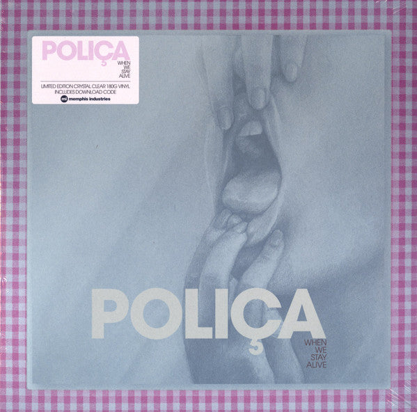 PoliÃ§a - When We Stay Alive - Vinyl Record 12 Album" image 5