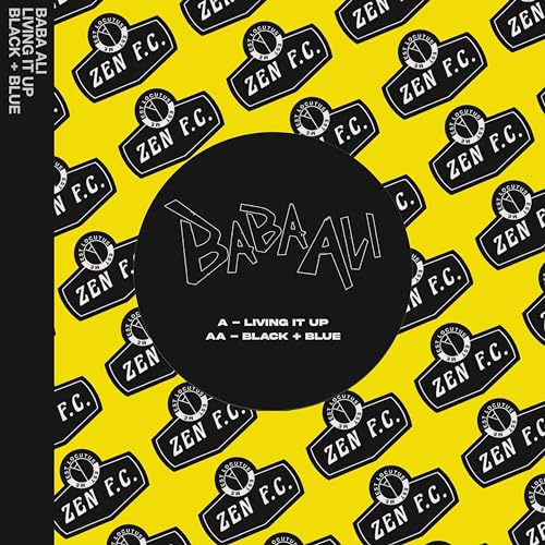 BABA ALI - LIVING IT UP / BLACK & BLUE - Vinyl Record 7" RECORD image 1