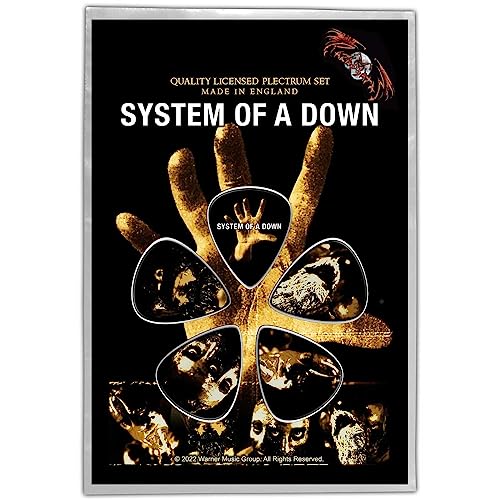 System Of A Down - Plectrum Pack: Hand - Patch image 2