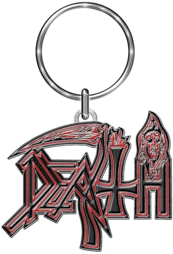 Death - Keychain: Human Logo - keyrings image 2