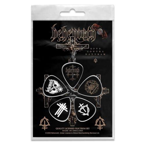Behemoth - Plectrum Pack: - keyrings - Opvs Contra Natvram image 2
