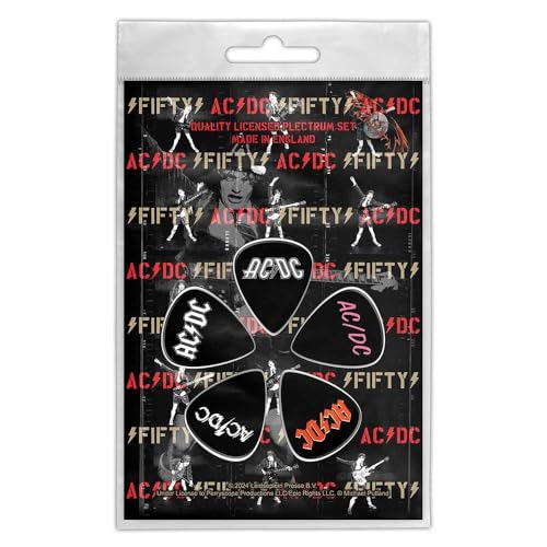AC/DC - Plectrum Pack: - keyrings - Fifty image 1