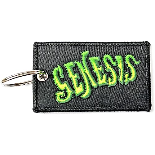 Genesis - Keychain: Classic Logo (Double Sided Patch) - keyrings image 2