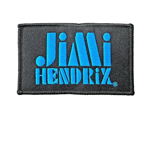 Jimi Hendrix - Keychain: Stencil Logo (Double Sided Patch) - keyrings image 3
