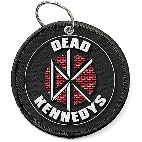 Dead Kennedys - Keychain: Circle Logo (Double Sided Patch) - keyrings image 2