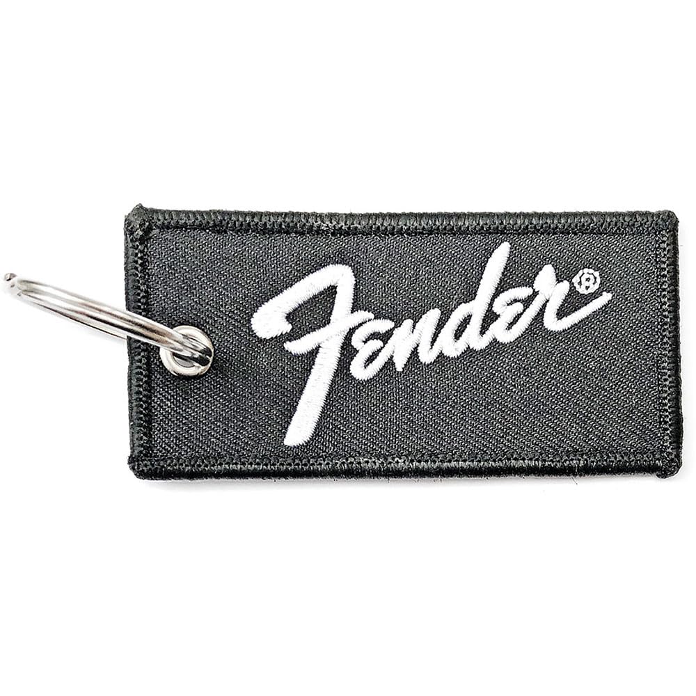 Fender - Keychain: Logo (Double Sided Patch) - keyrings image 2