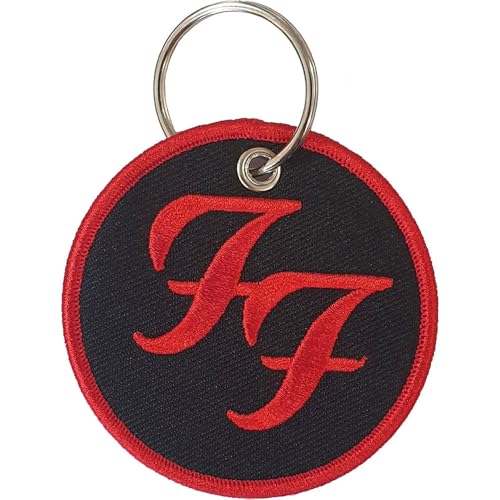 Foo Fighters - Keychain: Circle Logo (Double Sided Patch) - keyrings image 2